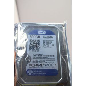 Western Digital Blue Desktop Hard Drive 500GB 16MB Cache SATA 5000AAKX 77947